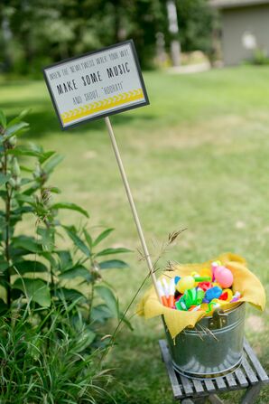Noisemakers for Wedding Recessional