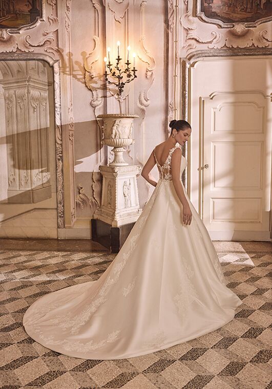 Justin Alexander Lindsay Ball Gown Wedding Dress - 3