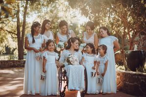Bridal Party Portraits at Madera Estates in Conroe, Texas