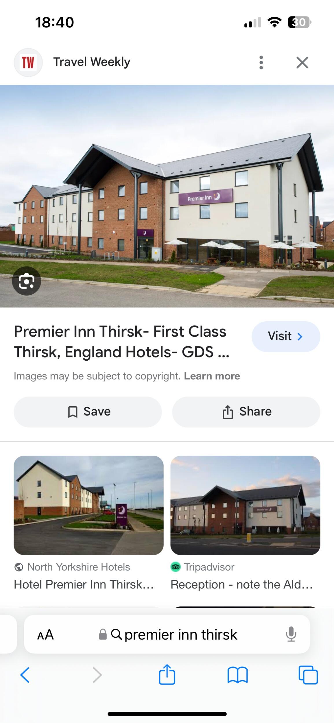 Picture of Premier Inn Thirsk hotel
