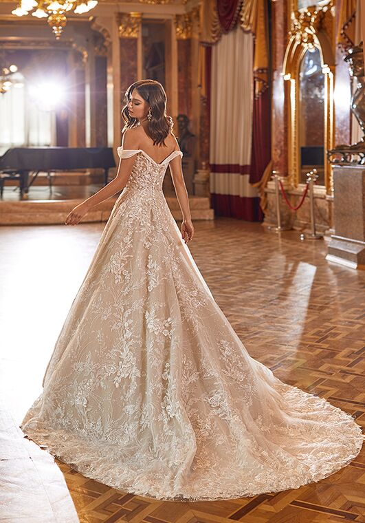 Moonlight Couture H1472 A-Line Wedding Dress - 3
