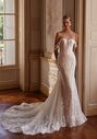 Moonlight Collection J6962 Mermaid and Trumpet Wedding Dress - thumbnail - 1