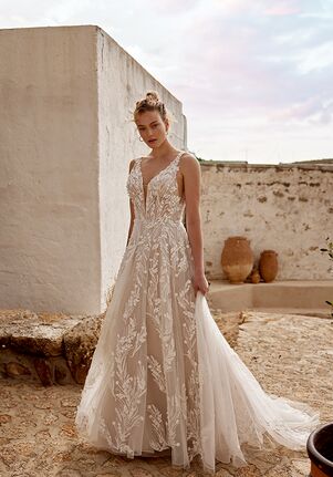 Lillian West 66372 A-Line Wedding Dress