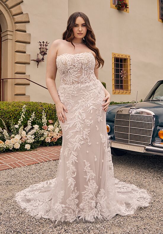 Casablanca Bridal 2548C Jacqueline Fit-and-Flare Wedding Dress - 1