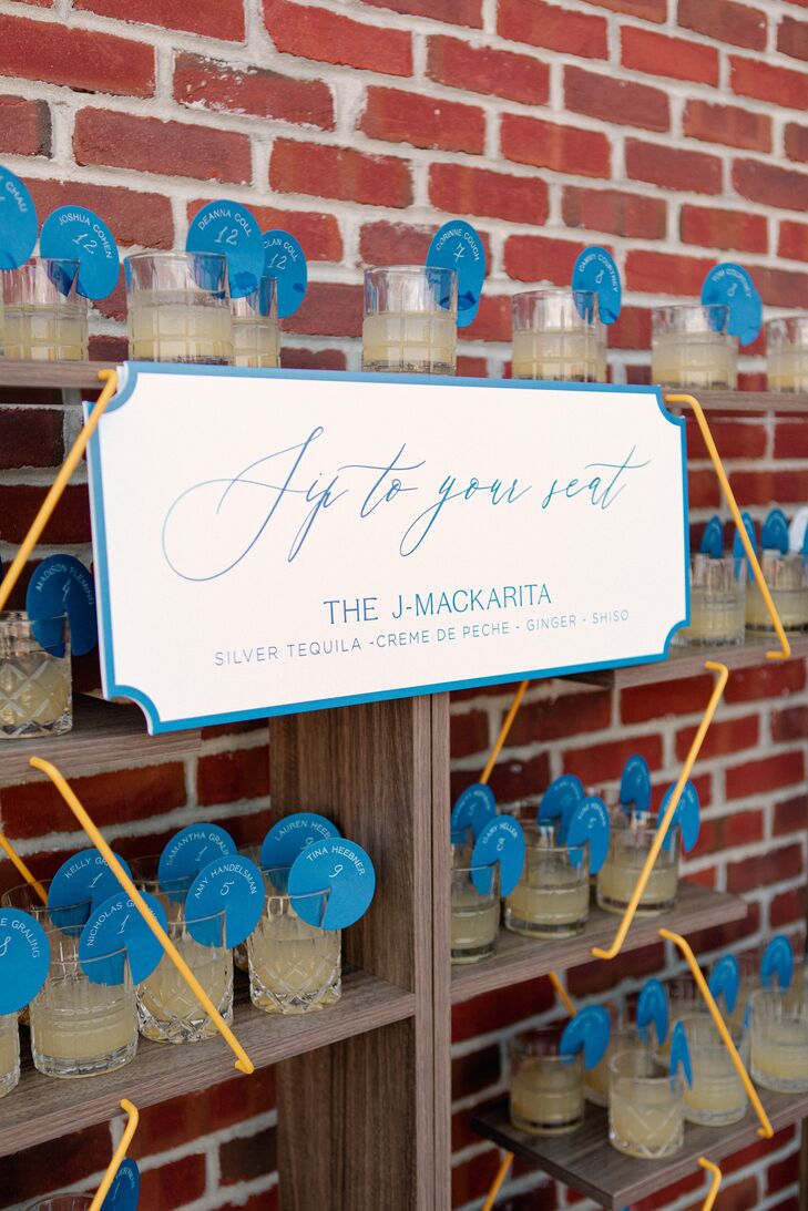 Margarita Escort Card Display