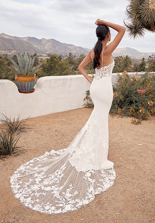 Beloved by Casablanca Bridal BL429 Fit-and-Flare Wedding Dress - 5