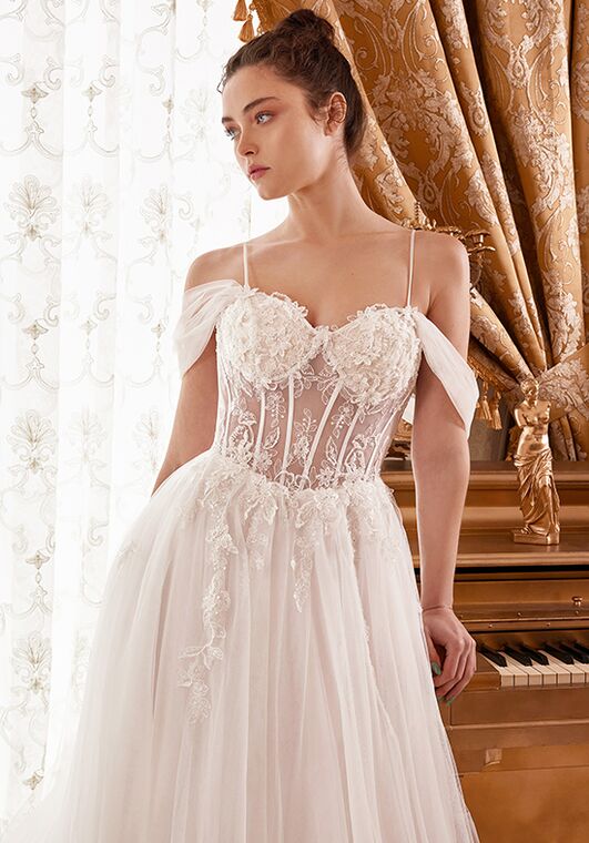 Ladivine WN307 Ball Gown Wedding Dress - 3