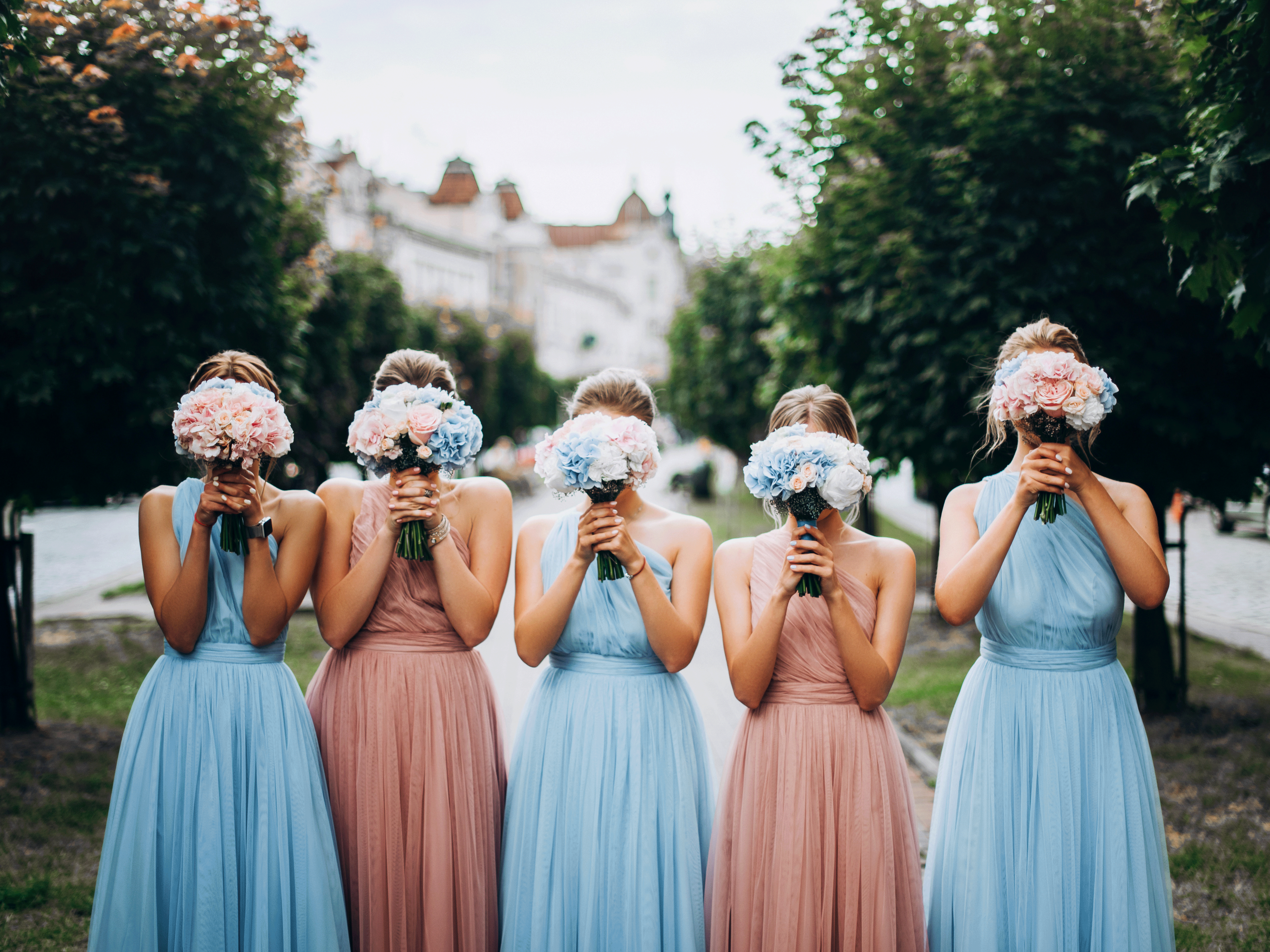 summer bridesmaids