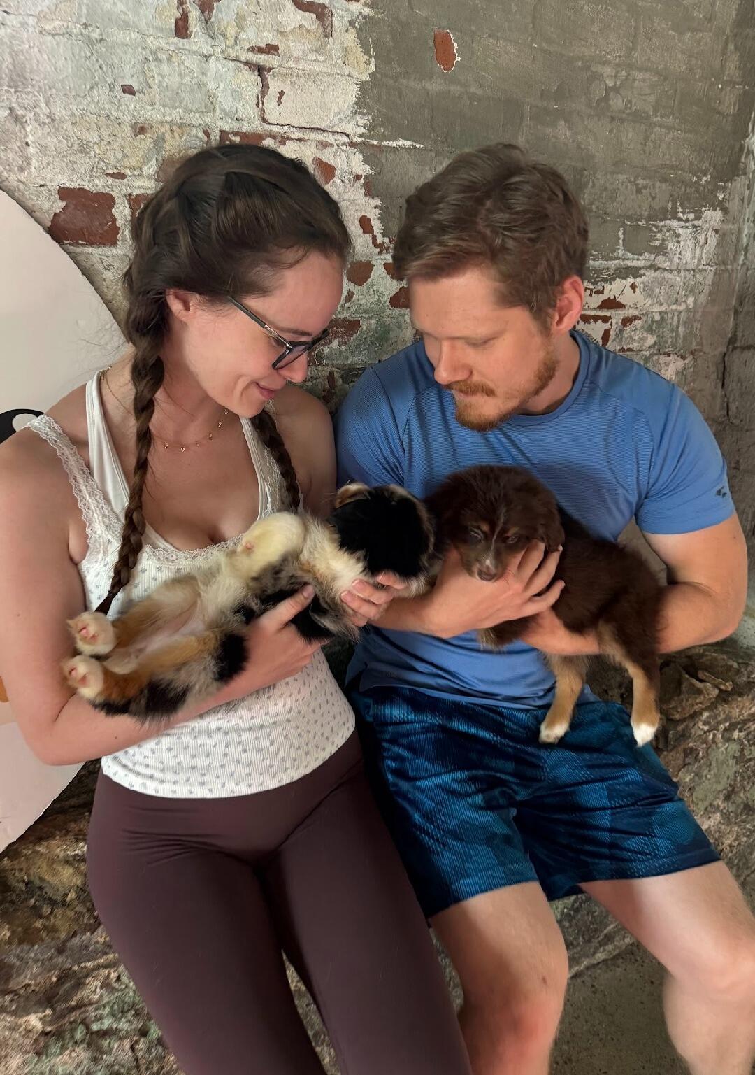 Puppy Yoga in Cincinnati.
