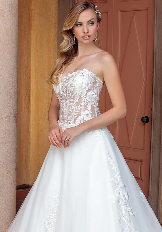 Casablanca Bridal 2311 Tegan Ball Gown Wedding Dress - 5