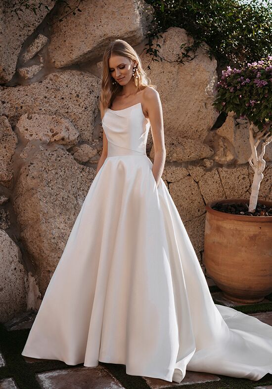 Abella Carmena A-Line Wedding Dress - 1