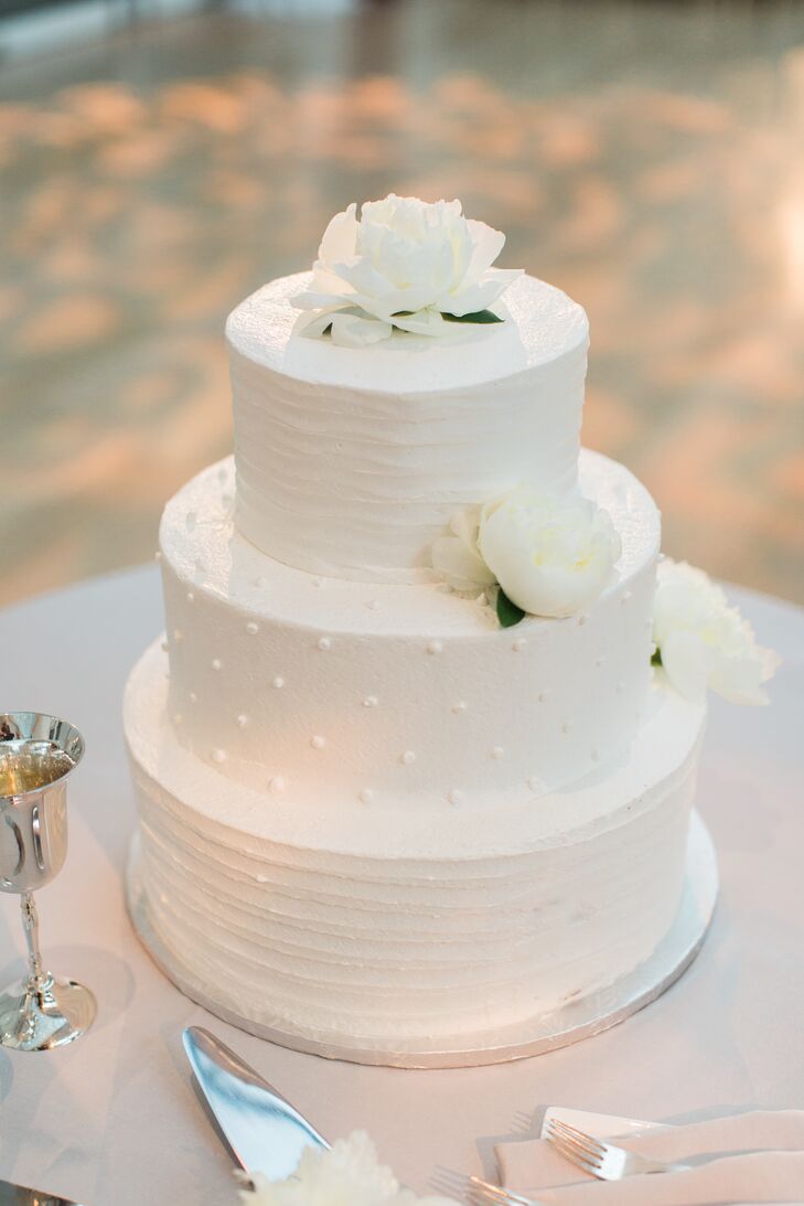 Simple Three Tier White Cake