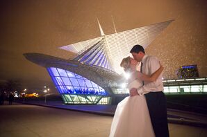 Milwaukee Art Museum Modern Wedding