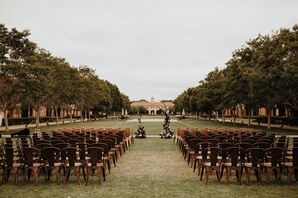 Outdoor Wedding Ceremony at BLDG 177 in San Diego, California