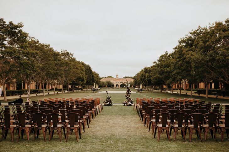 Outdoor Wedding Ceremony at BLDG 177 in San Diego, California