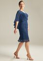 AW Bridal AW Lynda Dress Blue Mother Of The Bride Dress - thumbnail - 4