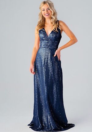 Kennedy Blue Destiny V-Neck Bridesmaid Dress