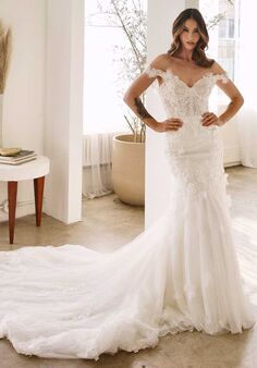 Martina Liana 1612 Fit-and-Flare Wedding Dress