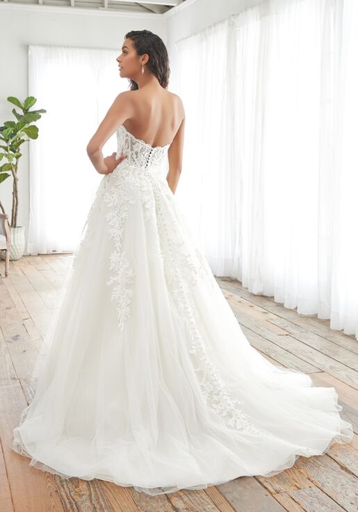 Adrianna Papell Platinum 31233 Ball Gown Wedding Dress - 3