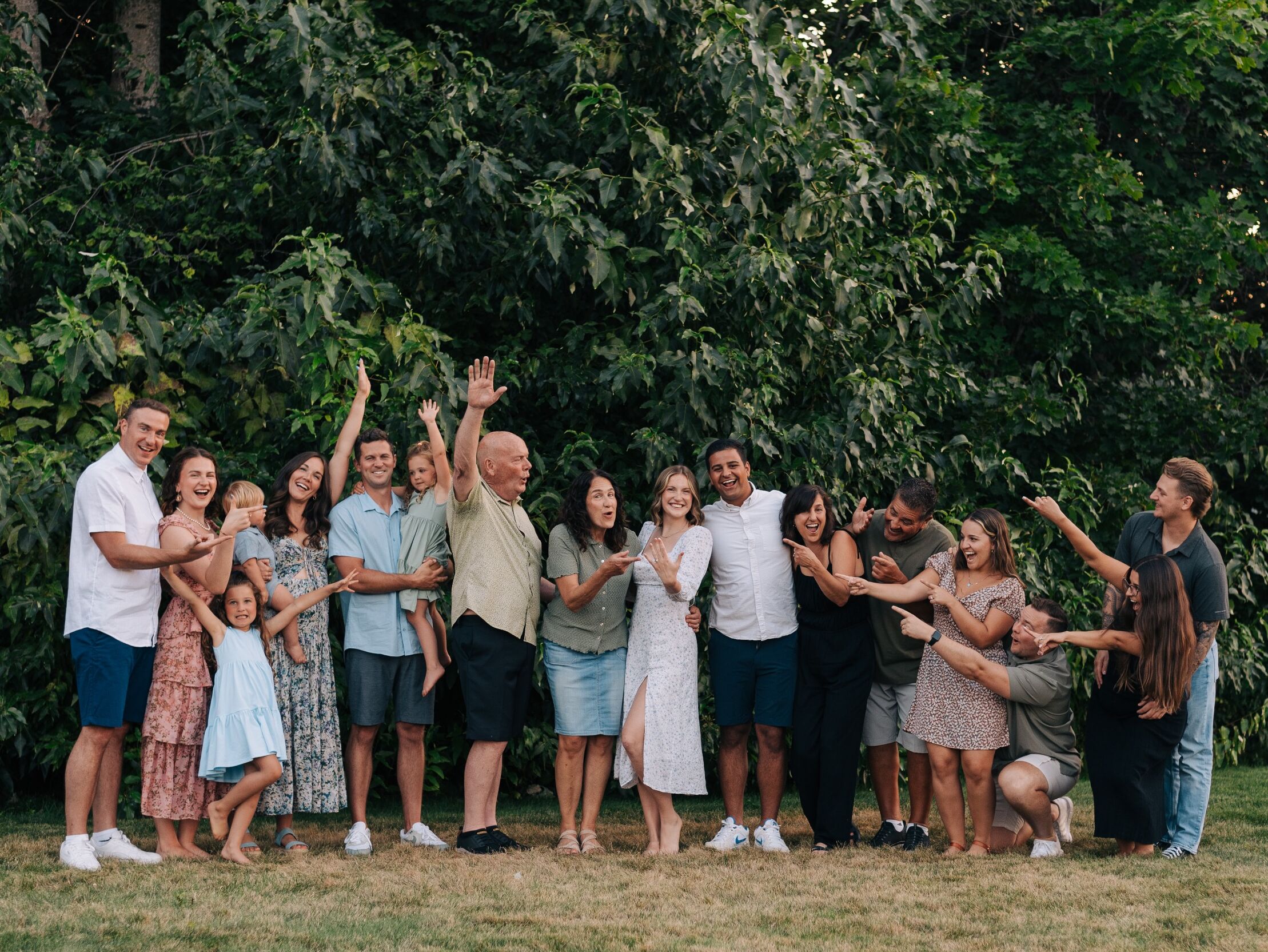 Picture of Families together