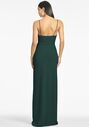 Sachin & Babi Paulina Gown - Emerald Scoop Bridesmaid Dress - thumbnail - 4