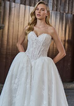 L'amour by Calla Blanche LA25247 Quielle Ball Gown Wedding Dress
