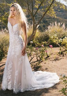 Allure Romance R3904NC Sheath Wedding Dress