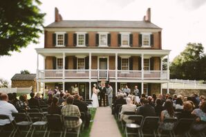 Outdoor Ceremony at West Overton