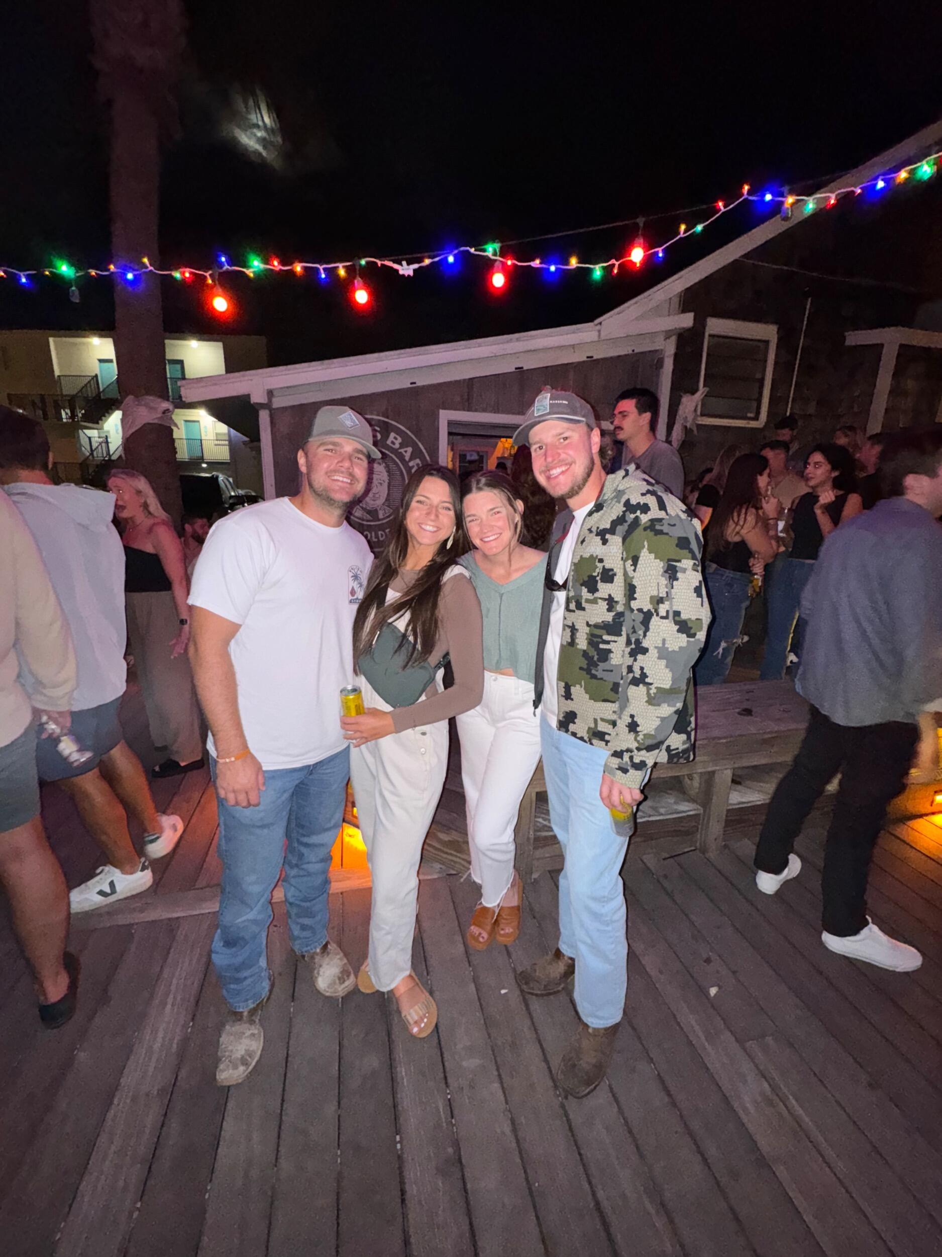 The 4 of us hung out all weekend! Sam says he knew he was going to marry KA on this day.