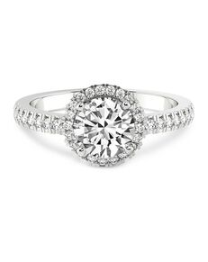Friendly Diamonds Glamorous Princess, Asscher, Cushion, Emerald, Heart, Marquise, Pear, Radiant, Round, Oval Cut Engagement Ring