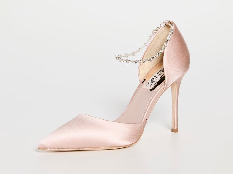 25 Blush Pink Wedding Shoes That Are Oh-So Dreamy