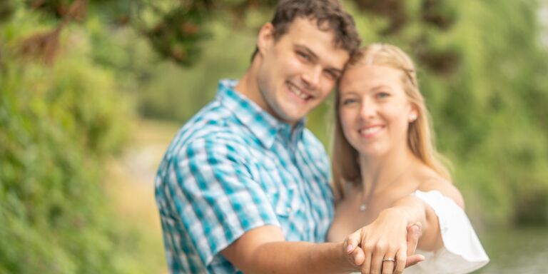 Kristina & Caleb Home Page Banner