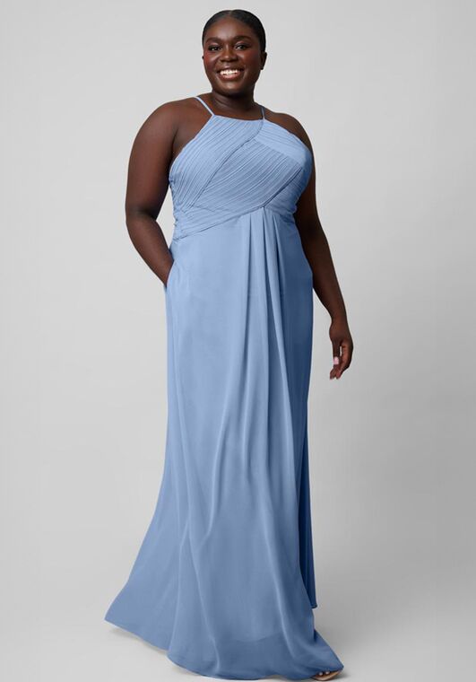 Kennedy Blue Milly Halter Bridesmaid Dress - 2