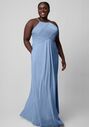 Kennedy Blue Milly Halter Bridesmaid Dress - thumbnail - 2