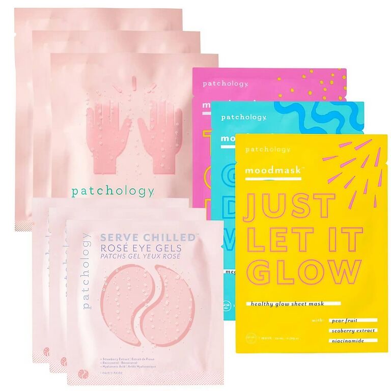 Skincare set for bachelorette party