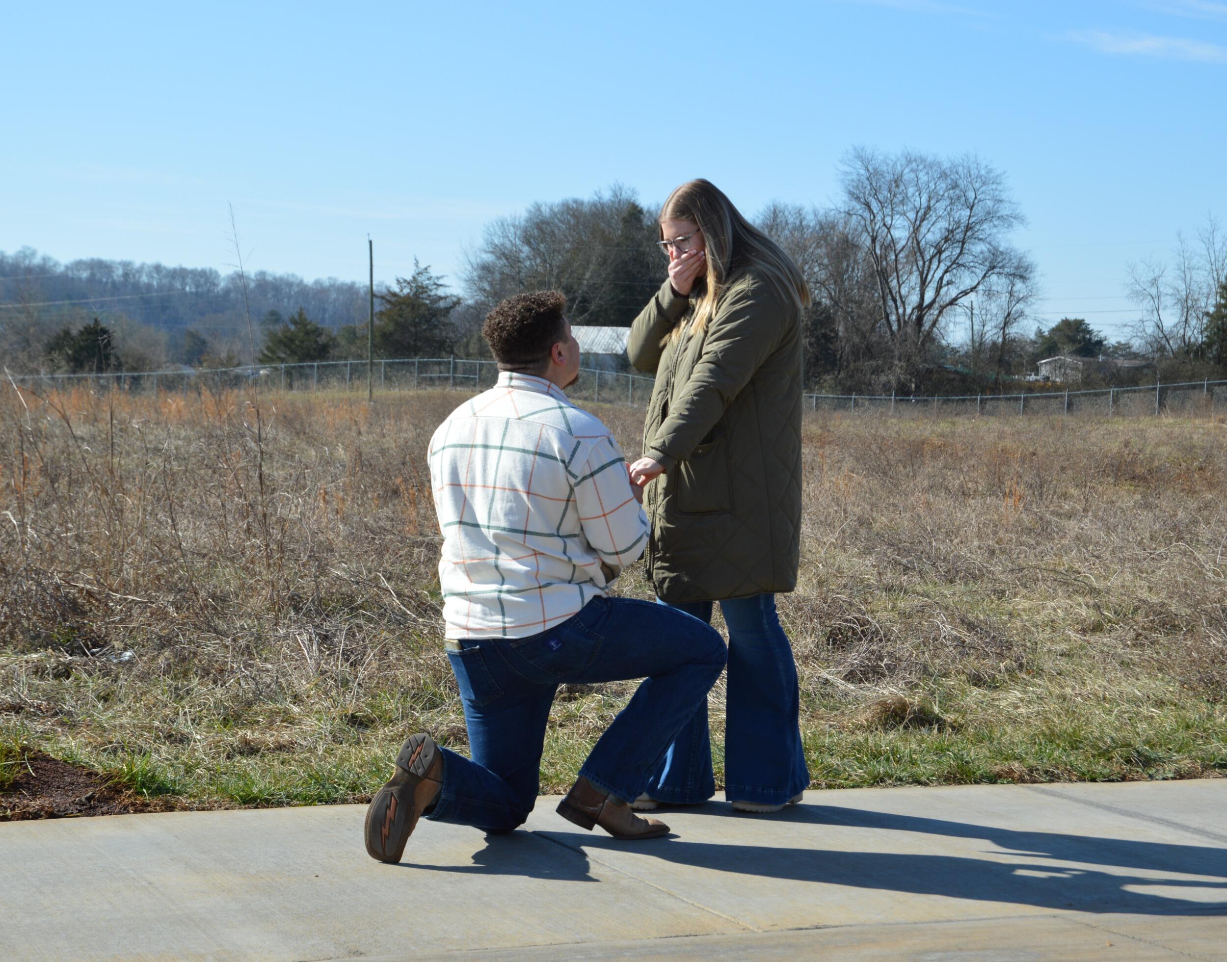 The day he Proposed! It was in Gatlinburg, our favorite place!