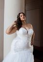 Essense of Australia D3600 plus Fit-and-Flare Wedding Dress - thumbnail - 5