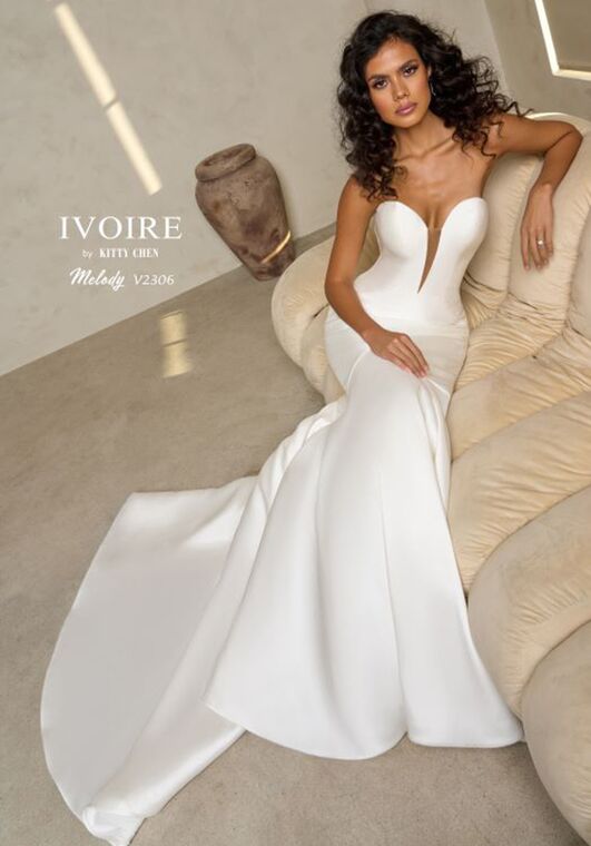 IVOIRE by KITTY CHEN MELODY, V2306 Mermaid Wedding Dress - 5