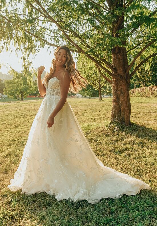 Essense of Australia D3258 A-Line Wedding Dress - 1