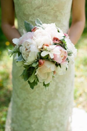 Pale Pink Peony Bouquet
