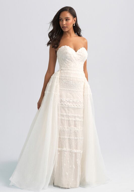 Disney Fairy Tale Weddings Pocahontas - DP405 Sheath Wedding Dress - 3