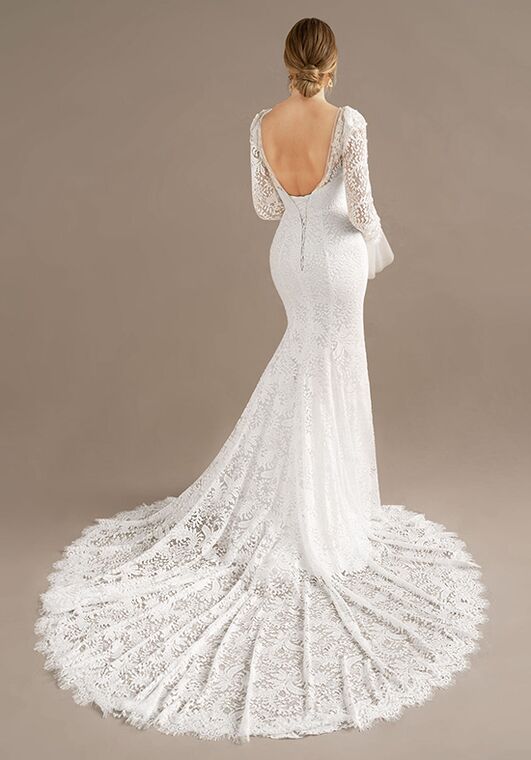 AW Bridal AW Nikki Wedding Dress Mermaid Wedding Dress - 6