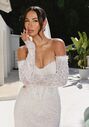 Martina Liana 1860 Column Wedding Dress - thumbnail - 5