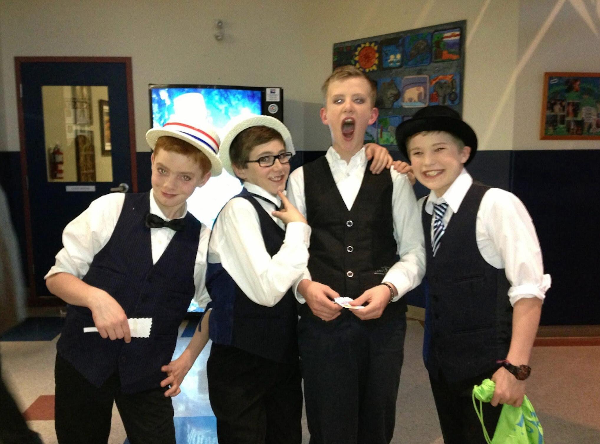 Liam and Isaiah become best friends in a group of 4 they called the "cool cats" 