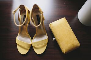 Cheerful Yellow Heels and Clutch