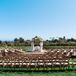 Private Estate Vineyard Ceremony Setup