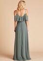 Birdy Grey Jane Convertible Dress in Sea Glass V-Neck Bridesmaid Dress - thumbnail - 4