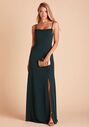 Birdy Grey Ash Crepe Dress in Emerald Scoop Bridesmaid Dress - thumbnail - 1