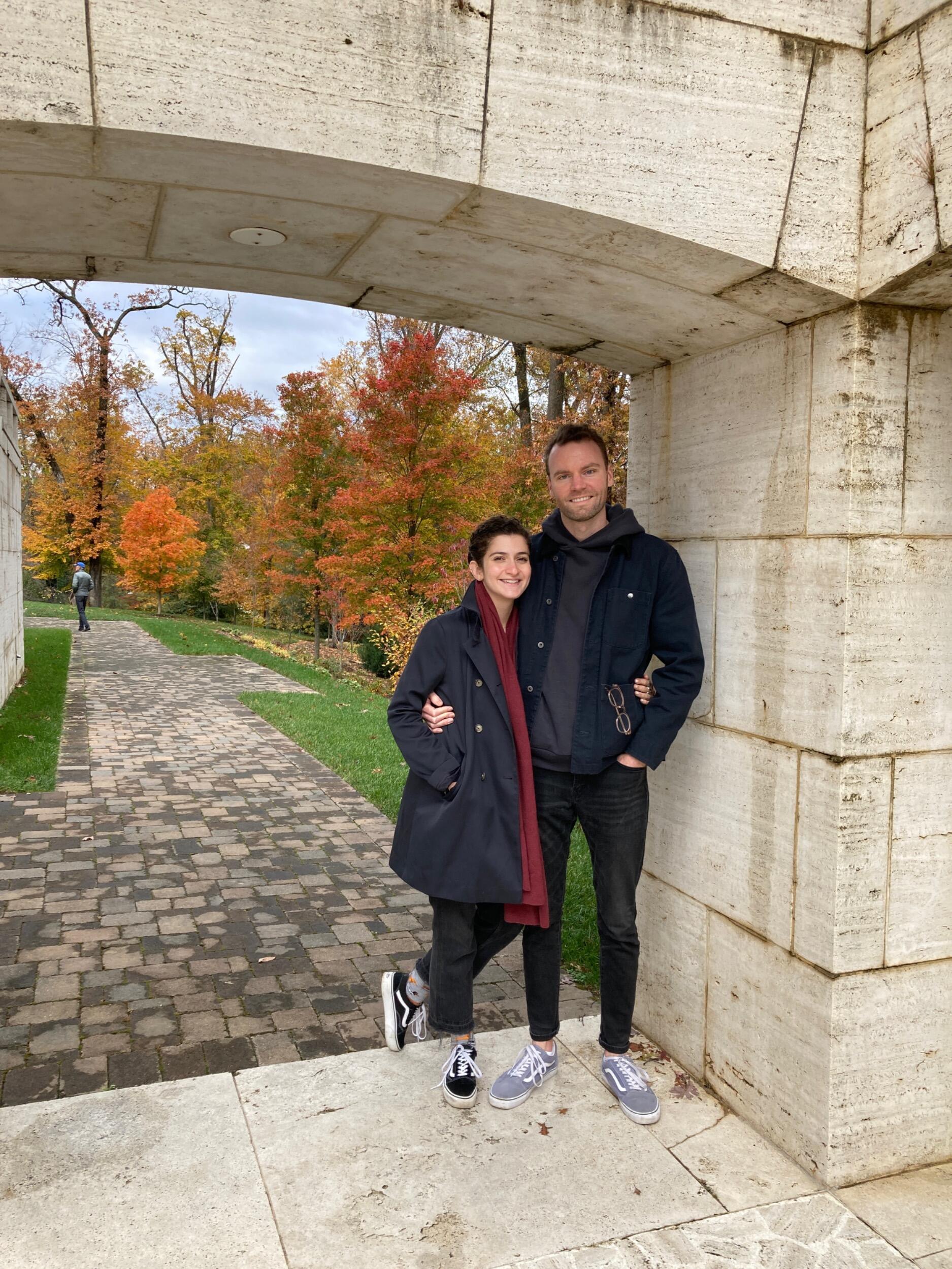 Hangin' out at the museum