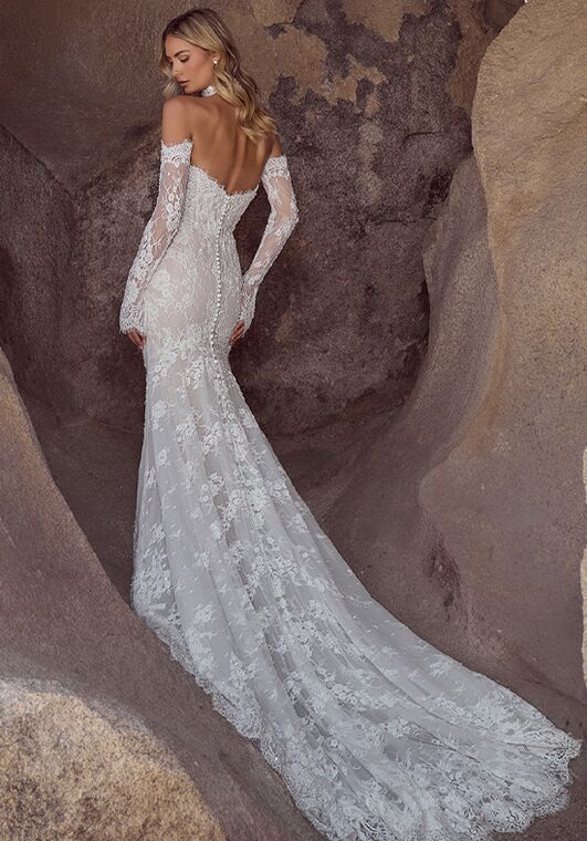 Calla Blanche 126102 Coleen Sheath Wedding Dress - 5